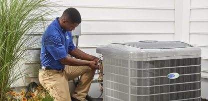 Crew completing a heating installation in Canton Township | Air Temperature Control Systems (734) 697-8288