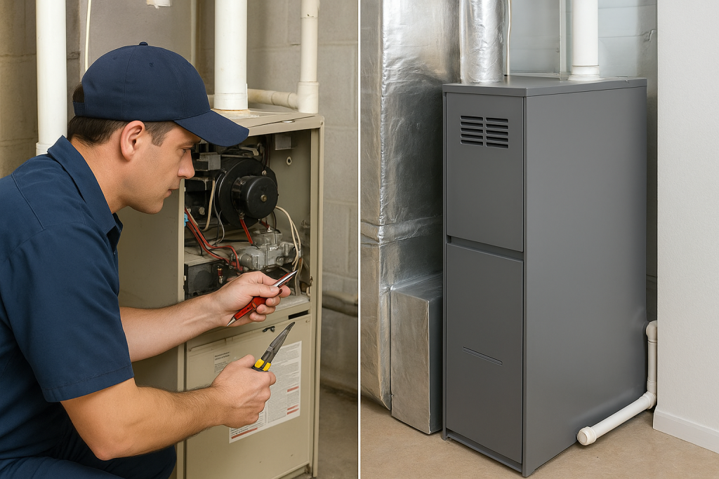 Heating Repair vs. Replacement