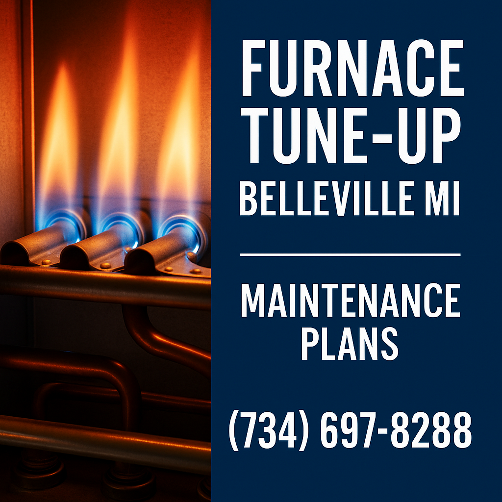 Furnace tune-up service in Belleville MI with Air Temperature Control Systems (734) 697-8288