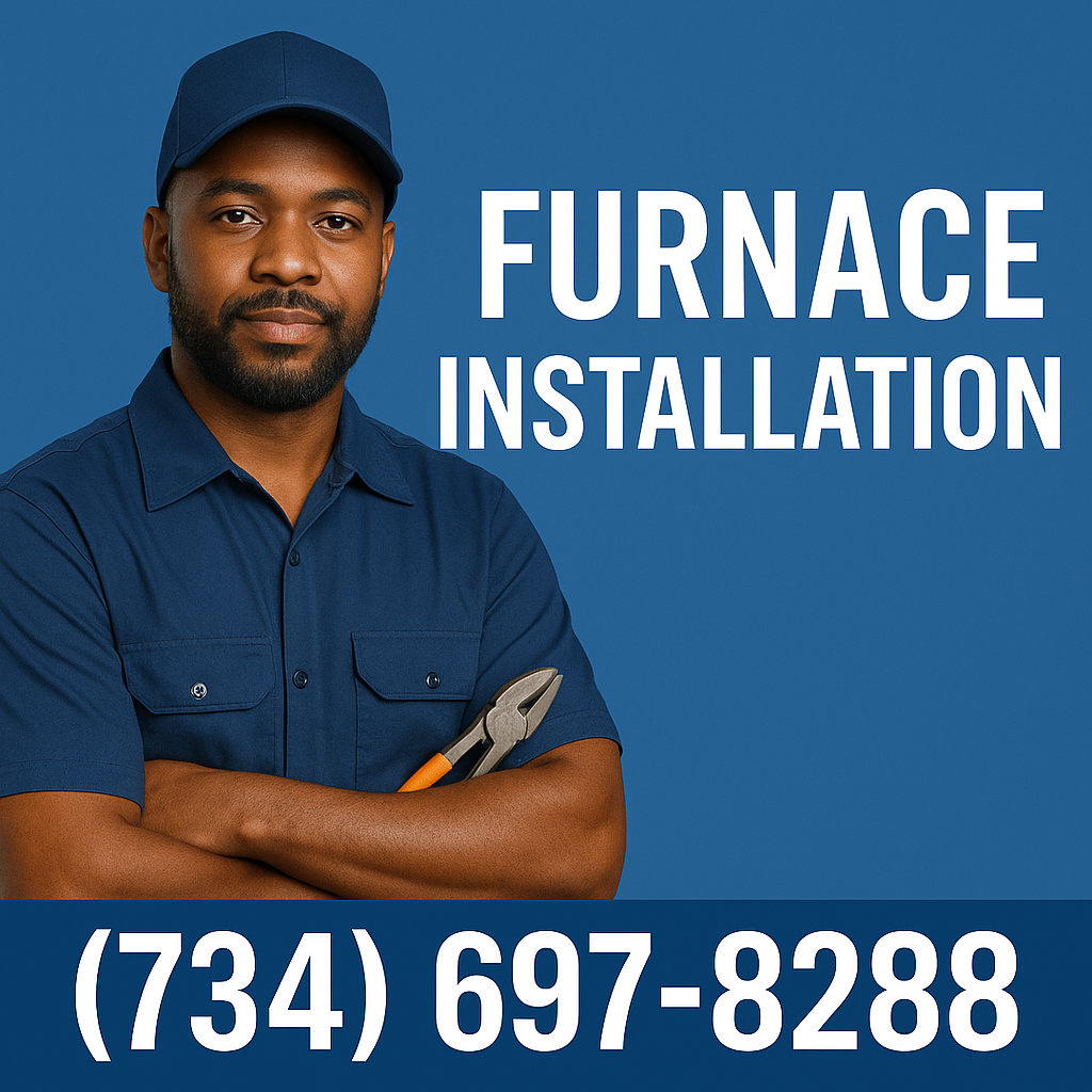 Energy-efficient furnace installation and replacement in Canton MI — call (734) 697-8288 for a free estimate