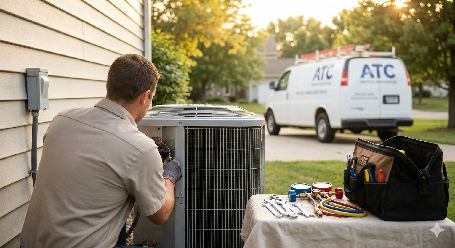 Air conditioning repair and installation expert in Belleville MI home call 734-697-8288